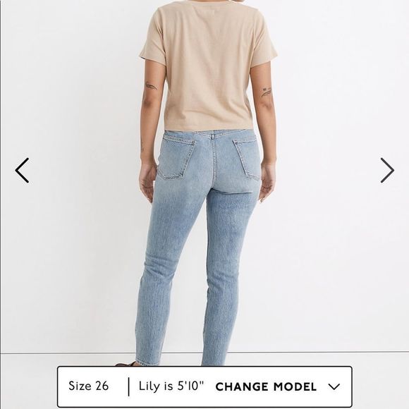 Madewell The Curvy Perfect Vintage Jean in Heathcote Wash - Picture 3 of 3